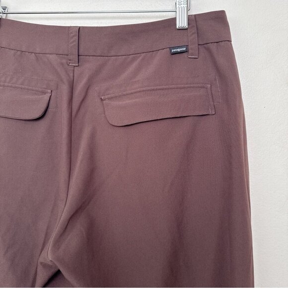 Patagonia Womens 14 Dark Brown Hiking Trekking Trouser Pant - Picture 11 of 12